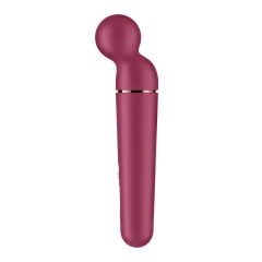Satisfyer Planet Wand-er Vibrating Massager Berry and Rosegold